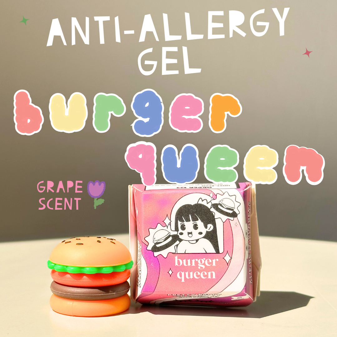 burger queen scented anti-allergy gel