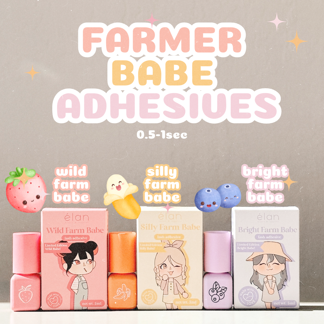 *TOUR exclusive* farmer babe adhesives
