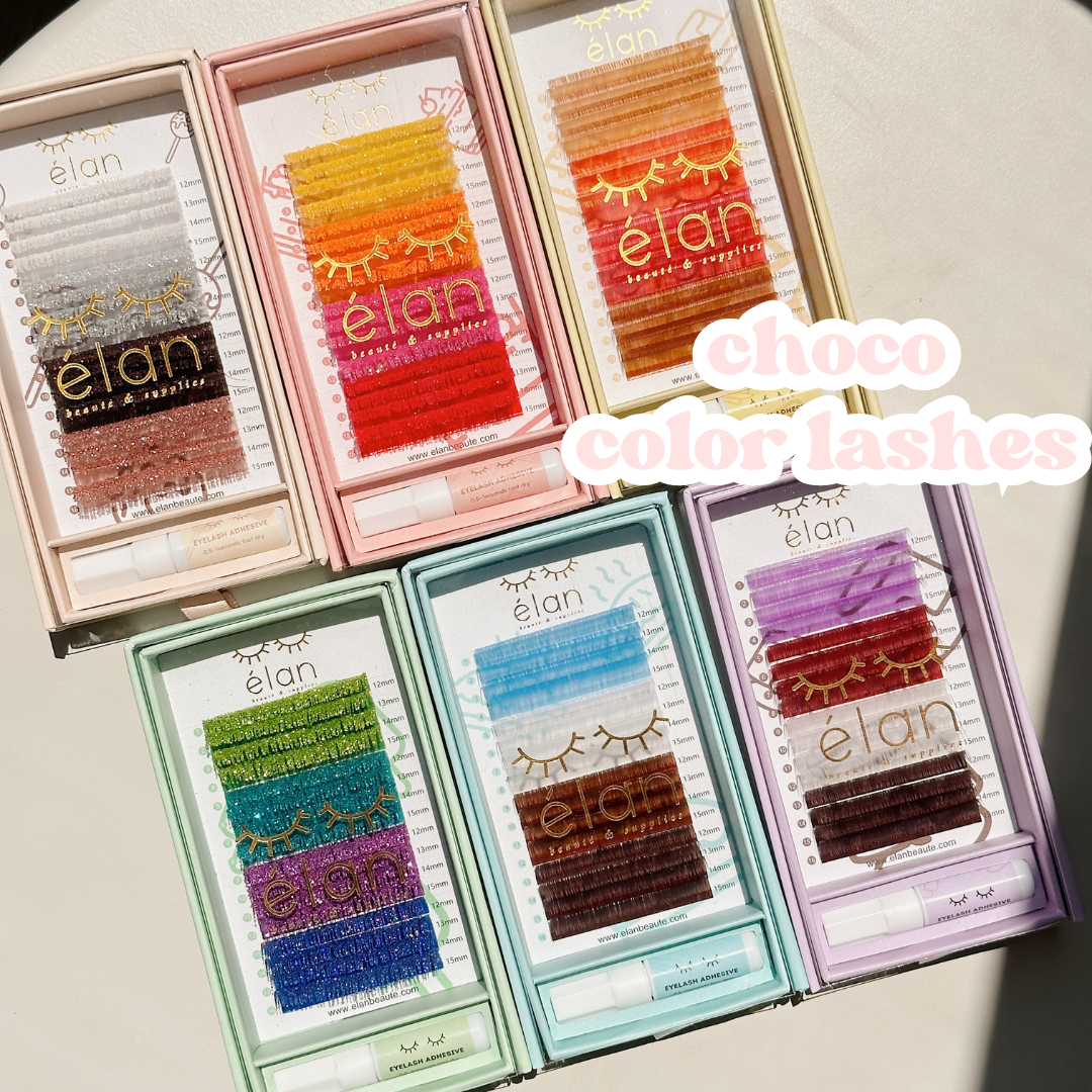 sweet tooth collection: choco color lashes