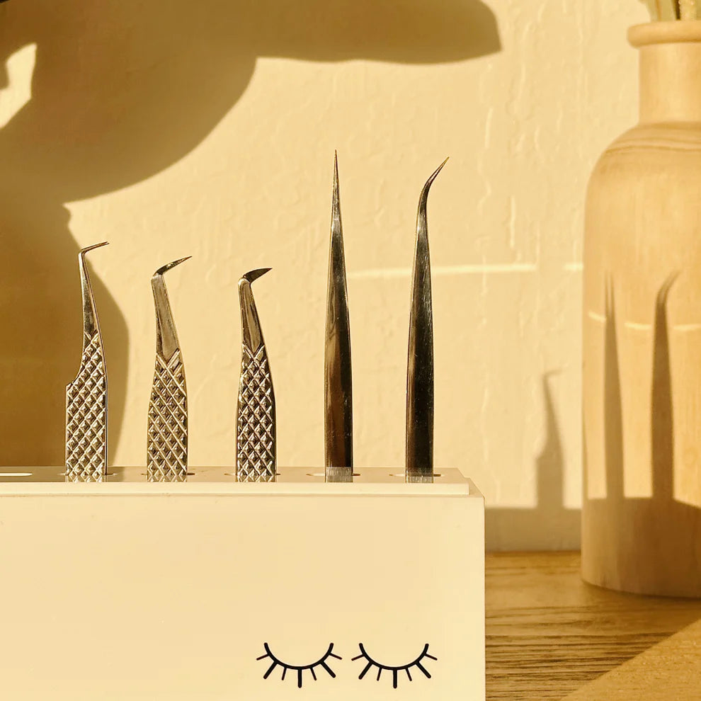PRIVATE LABEL lash tweezers