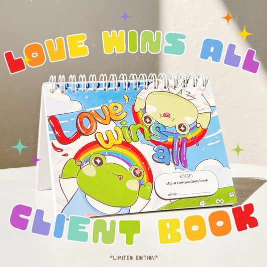 *LOVE WINS ALL* june client book