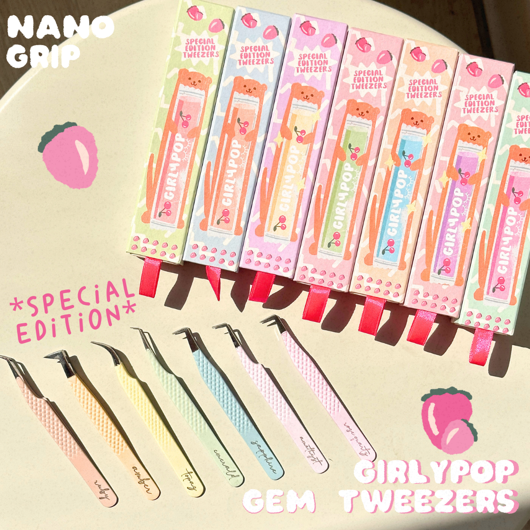 *SPECIAL EDITION* girlypop nano grip gem tweezers