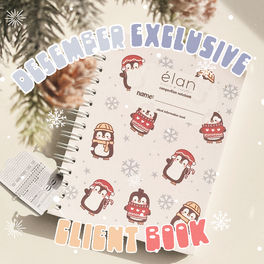 *DECEMBER exclusive* snowy CLIENT BOOK