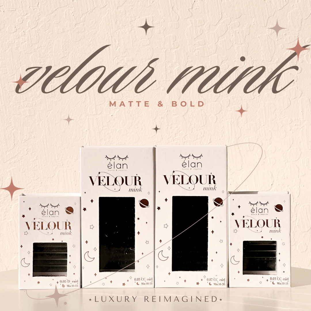 VELOUR MINK lash trays (MATTE & BOLD)