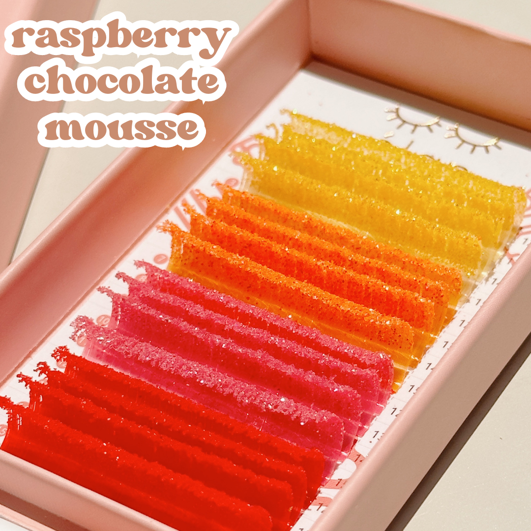 sweet tooth collection: choco color lashes