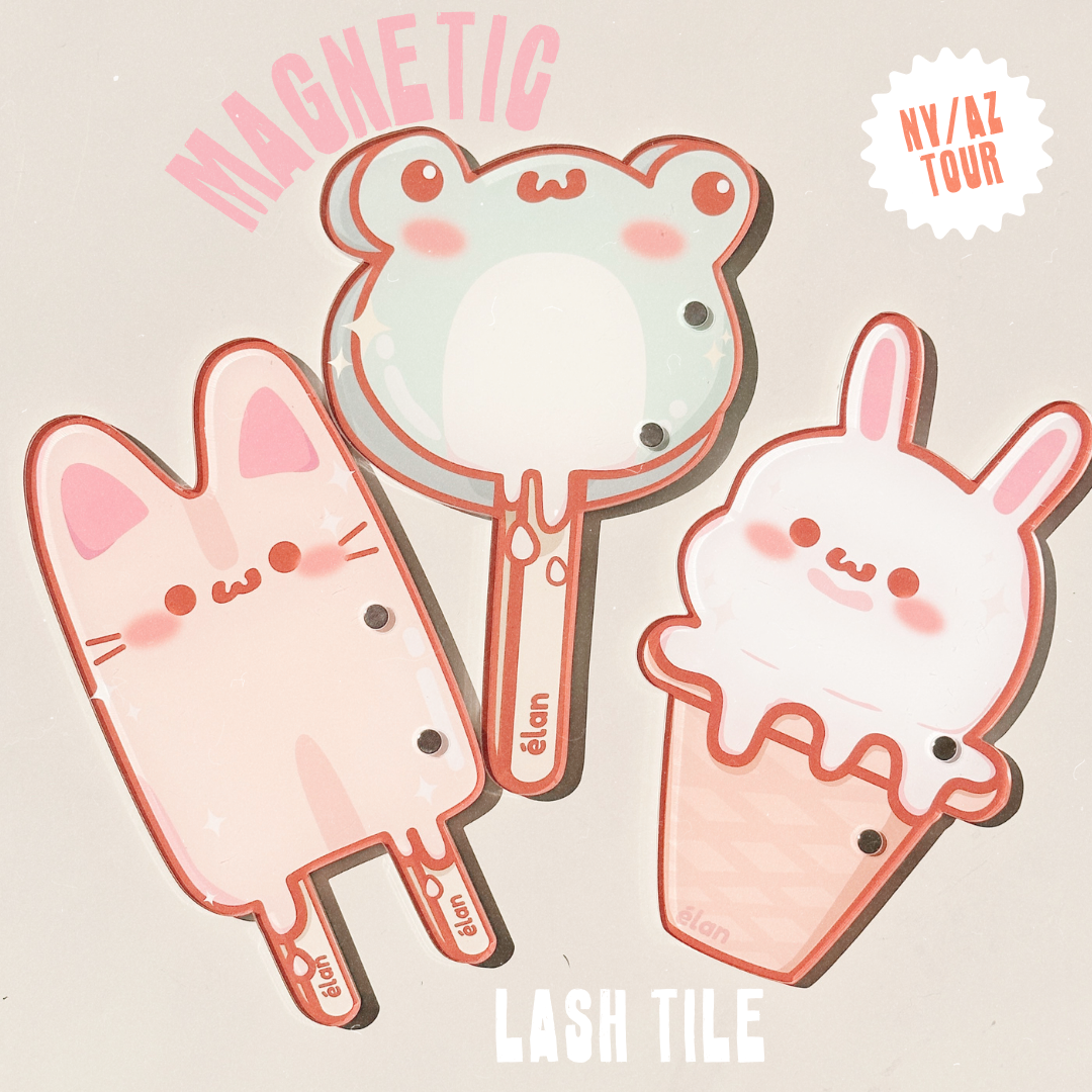 *TOUR exclusive* magnetic lash tile