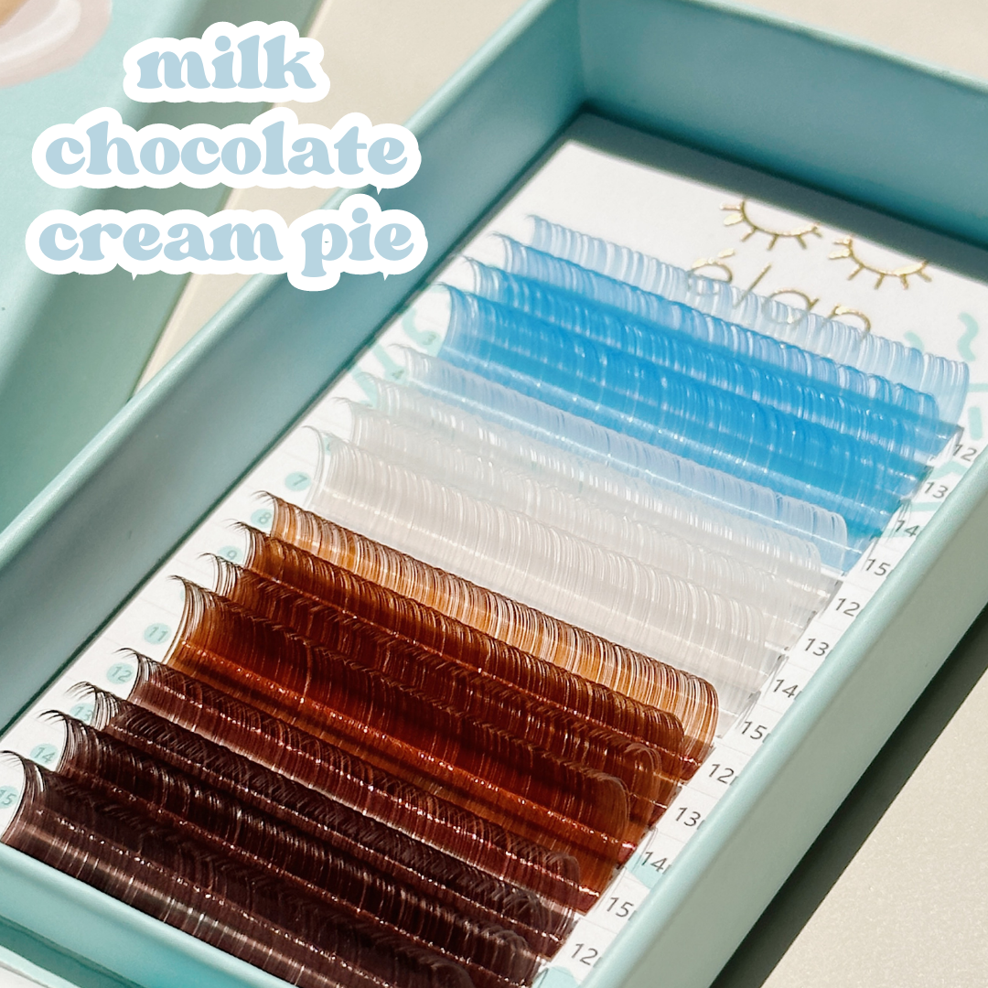 sweet tooth collection: choco color lashes