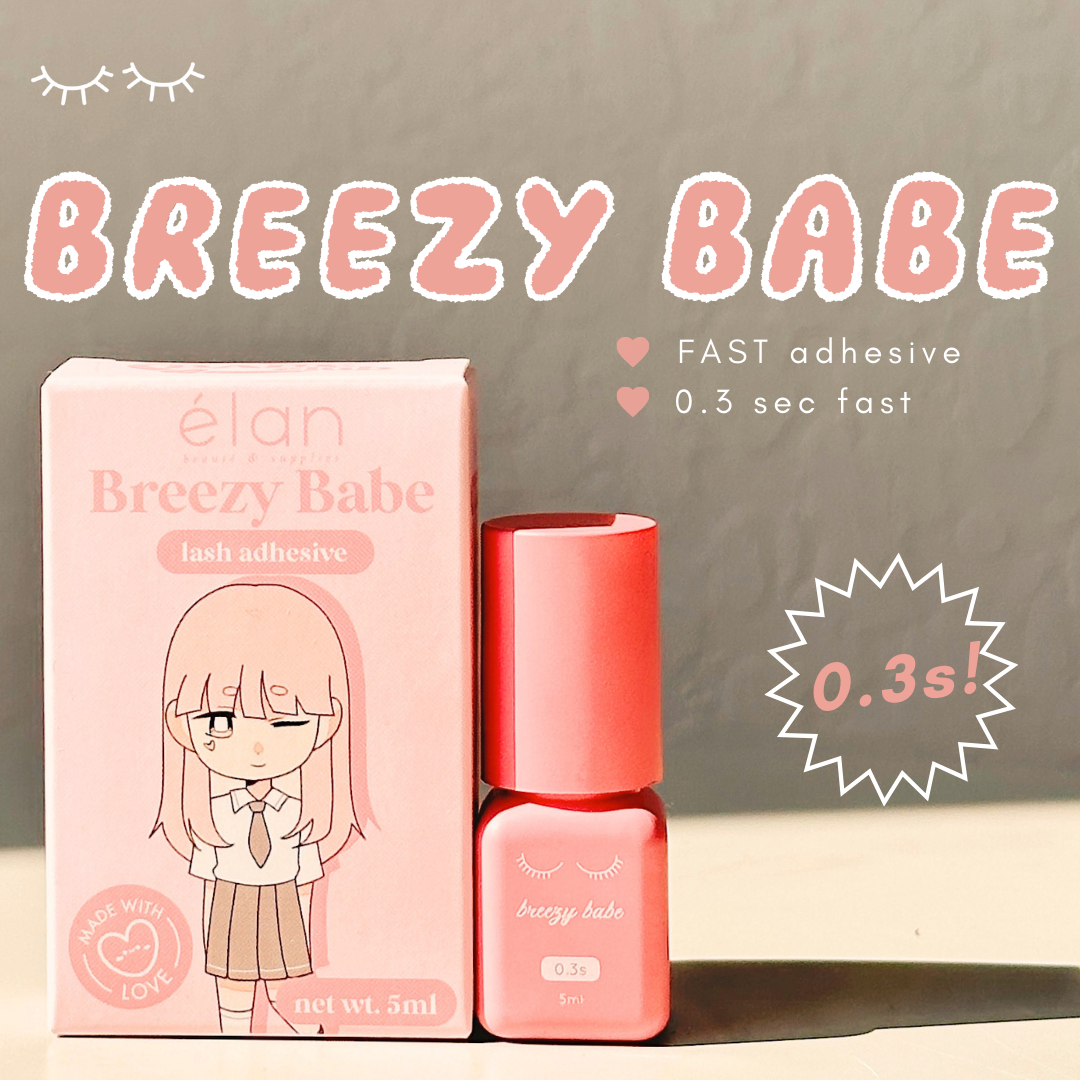 BREEZY BABE 0.3sec adhesive