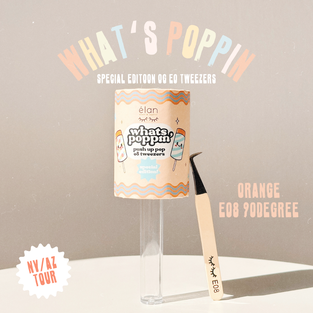 *TOUR exclusive* push pop e0 tweezers