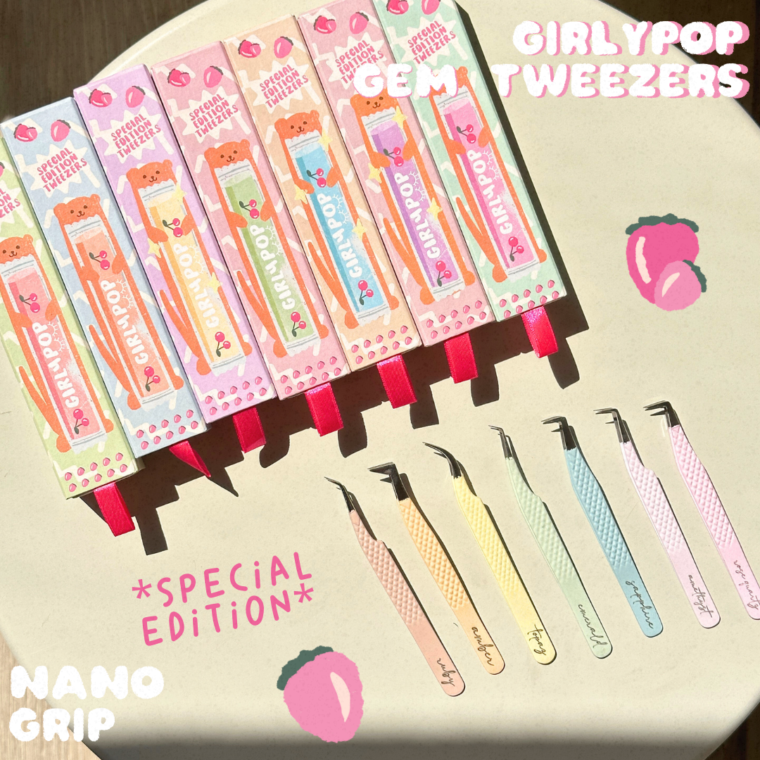 *SPECIAL EDITION* girlypop nano grip gem tweezers