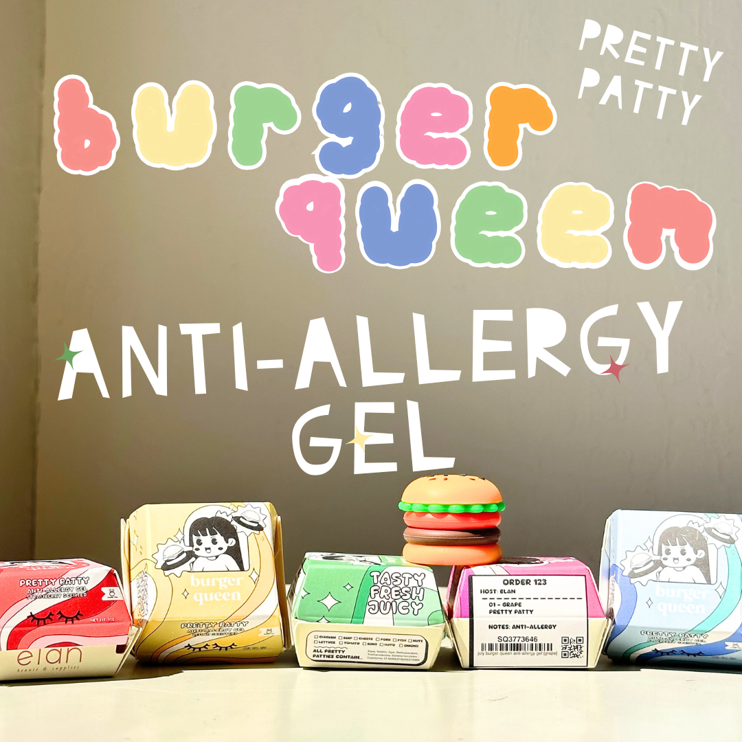 burger queen scented anti-allergy gel