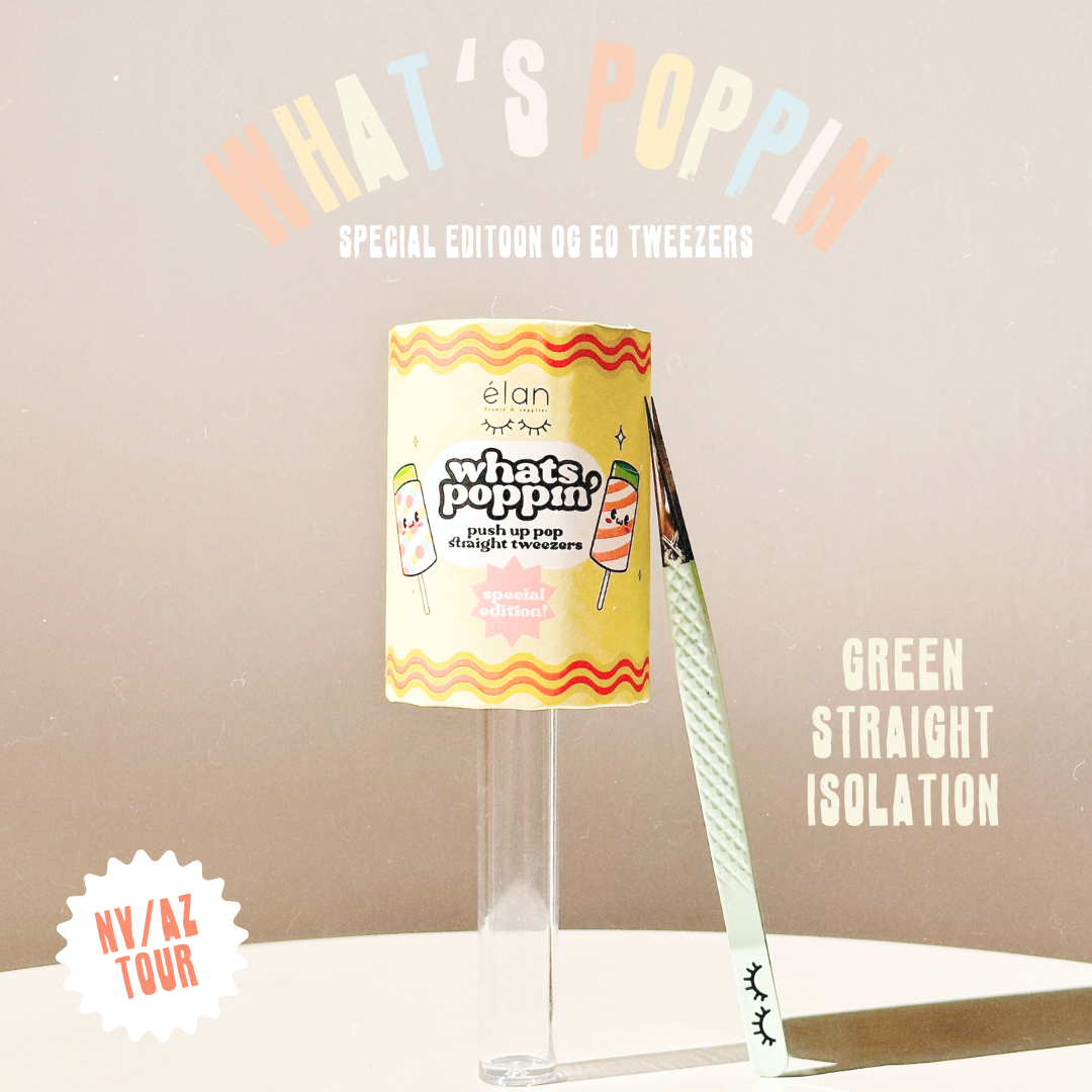 *TOUR exclusive* push pop e0 tweezers