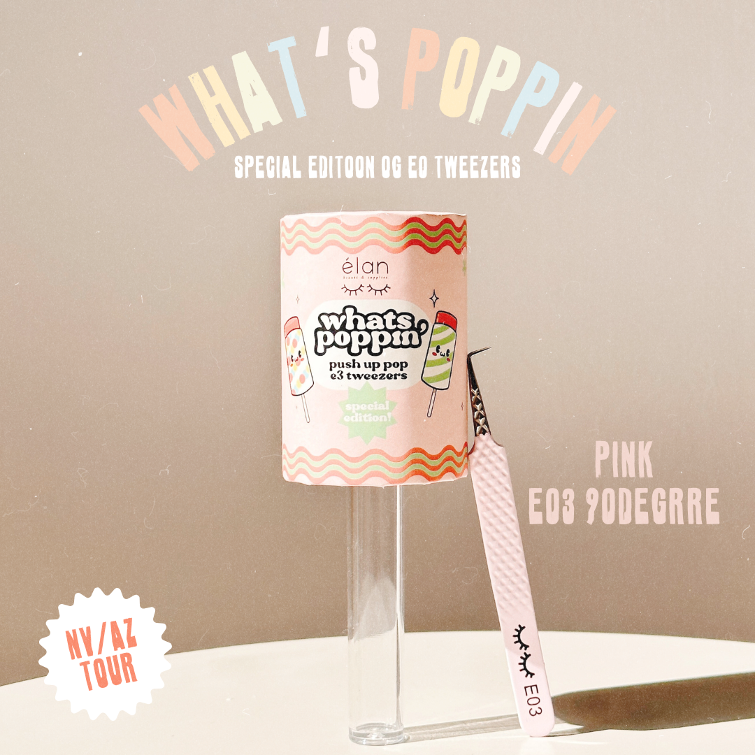 *TOUR exclusive* push pop e0 tweezers