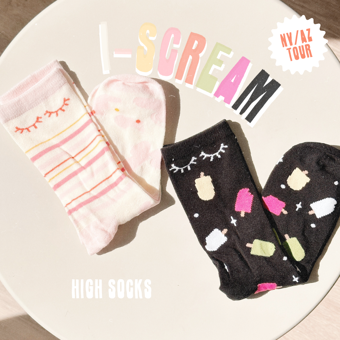 *TOUR exclusive* I-SCREAM high socks