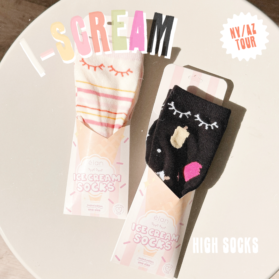 *TOUR exclusive* I-SCREAM high socks