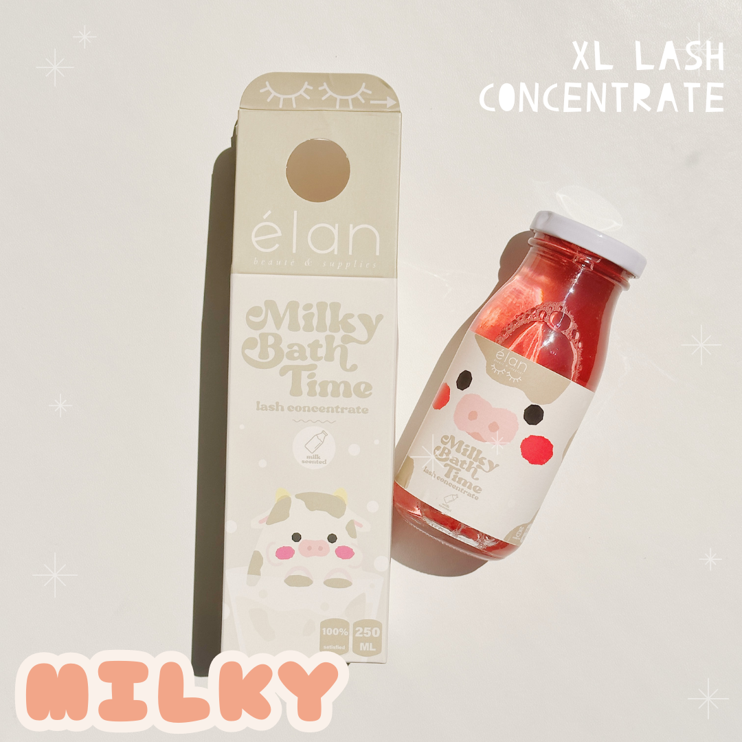 milky bath time XL lash concentrate (make up to 16 lash shampoos)