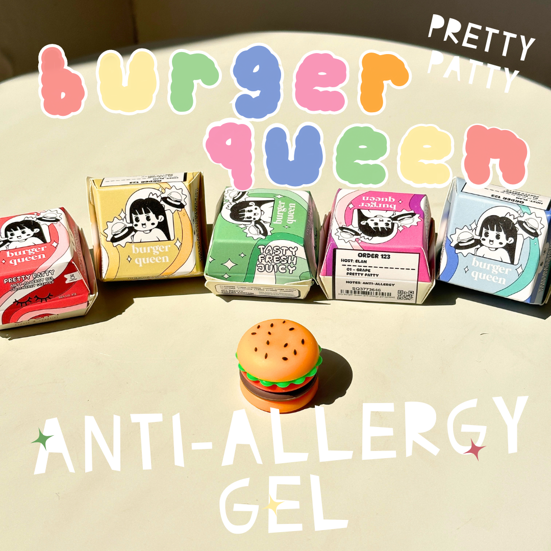 burger queen scented anti-allergy gel