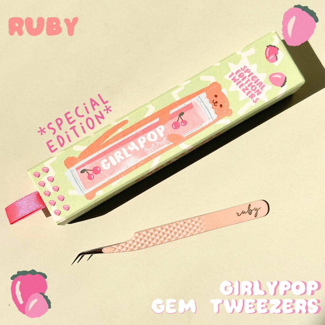 *SPECIAL EDITION* girlypop nano grip gem tweezers