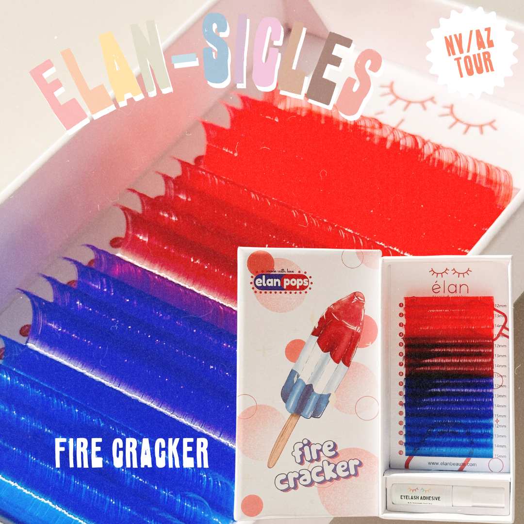*TOUR exclusive* elan-sicles mixed color lashes