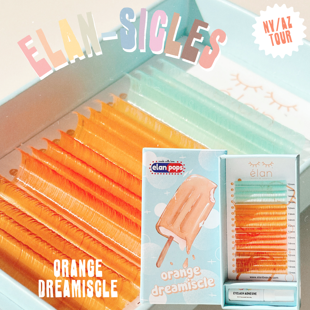 *TOUR exclusive* elan-sicles mixed color lashes