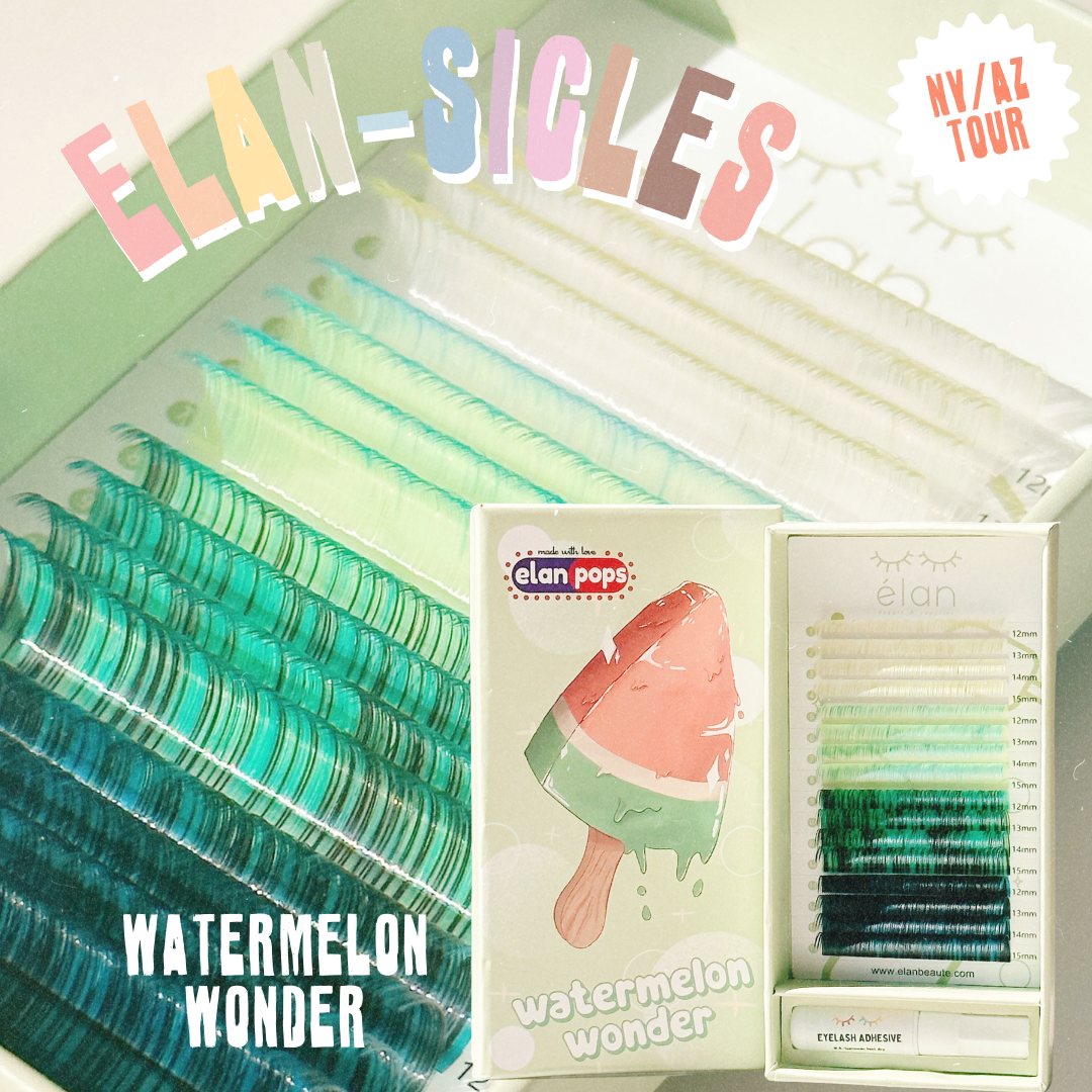 *TOUR exclusive* elan-sicles mixed color lashes