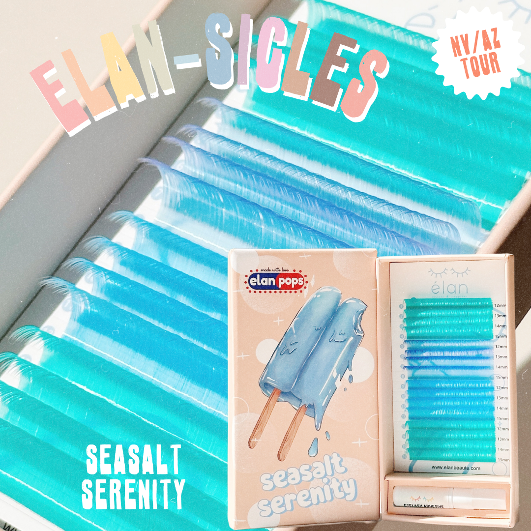 *TOUR exclusive* elan-sicles mixed color lashes