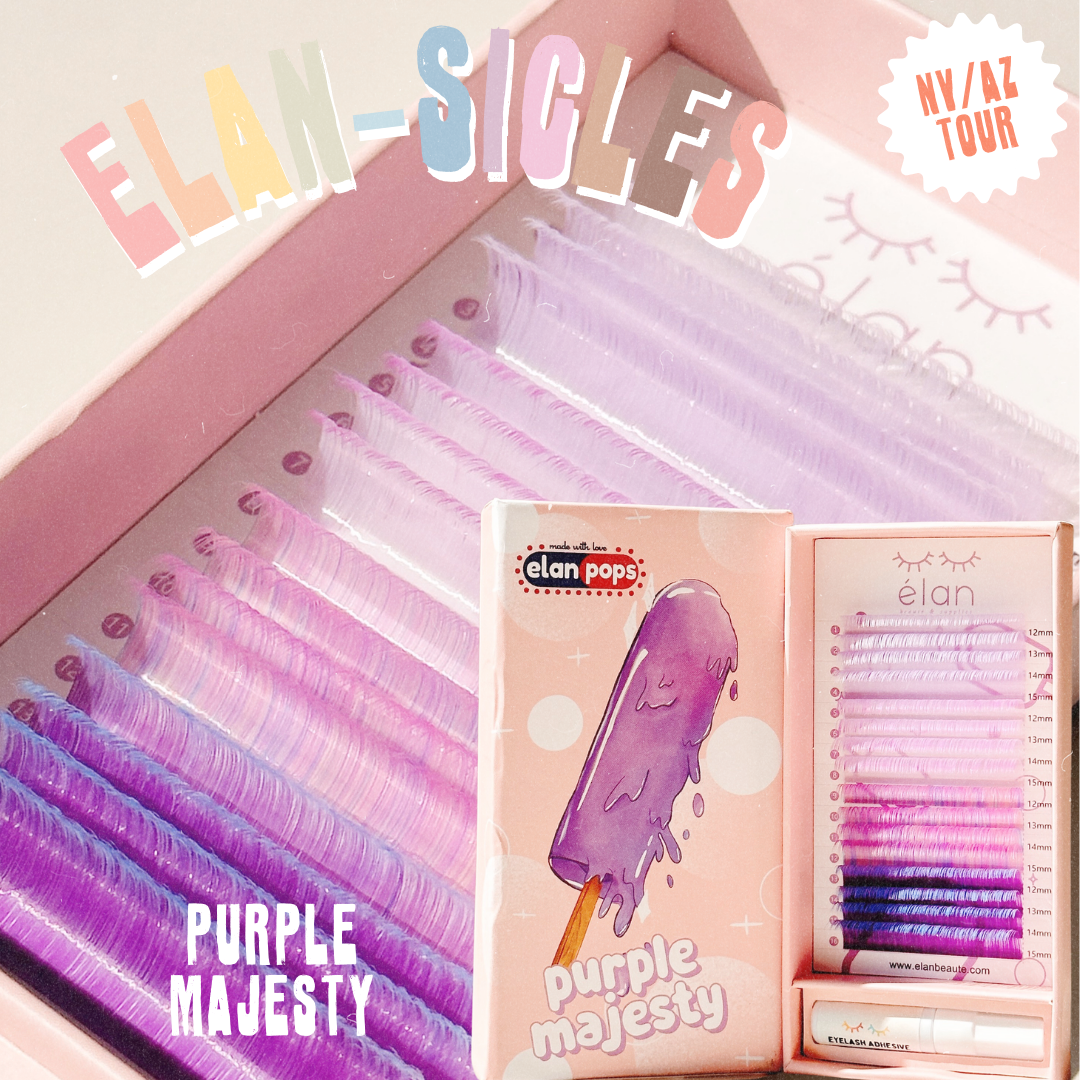 *TOUR exclusive* elan-sicles mixed color lashes