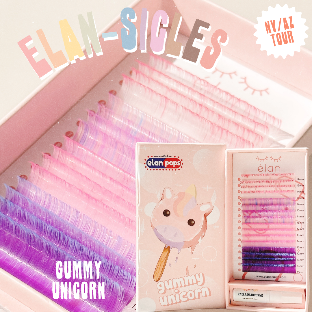 *TOUR exclusive* elan-sicles mixed color lashes