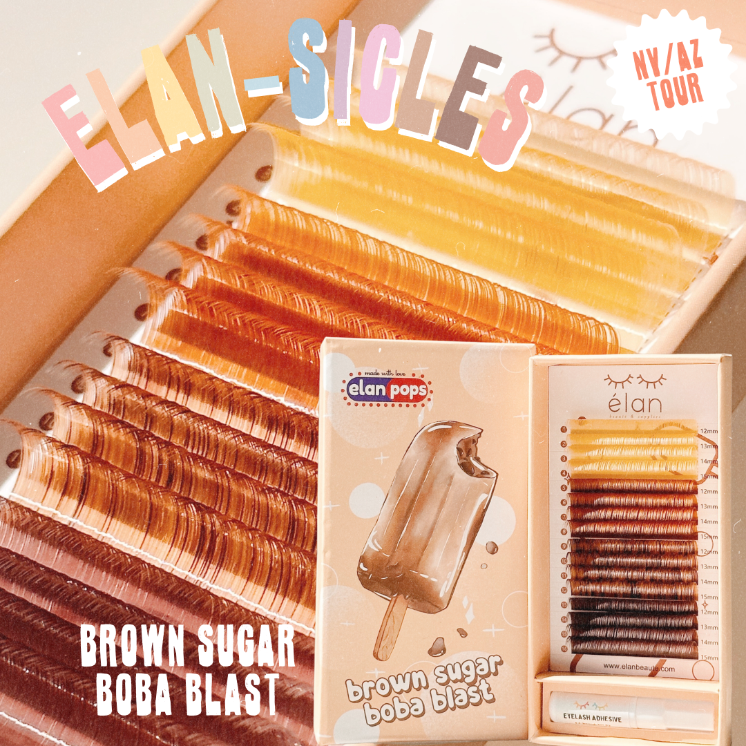 *TOUR exclusive* elan-sicles mixed color lashes