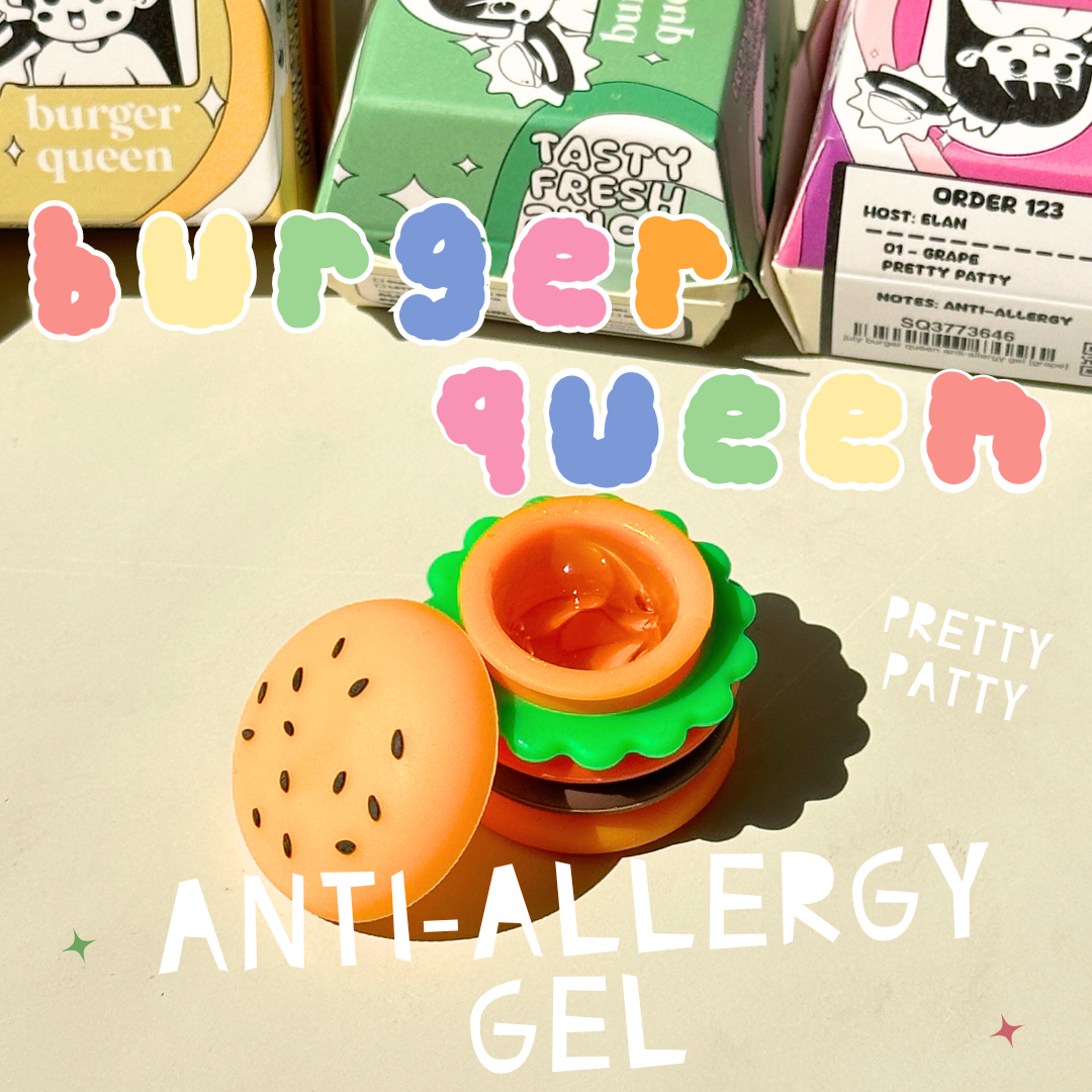burger queen scented anti-allergy gel