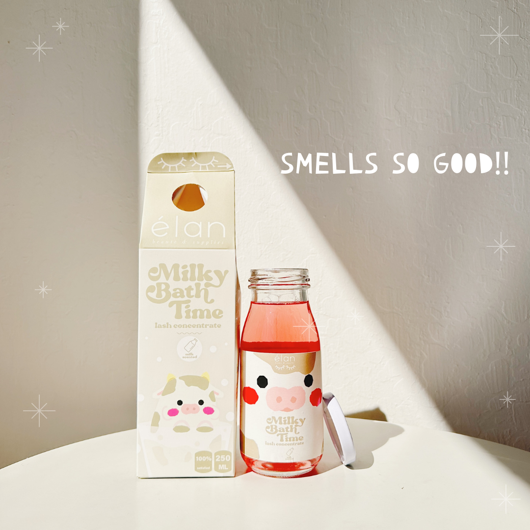 milky bath time XL lash concentrate (make up to 16 lash shampoos)
