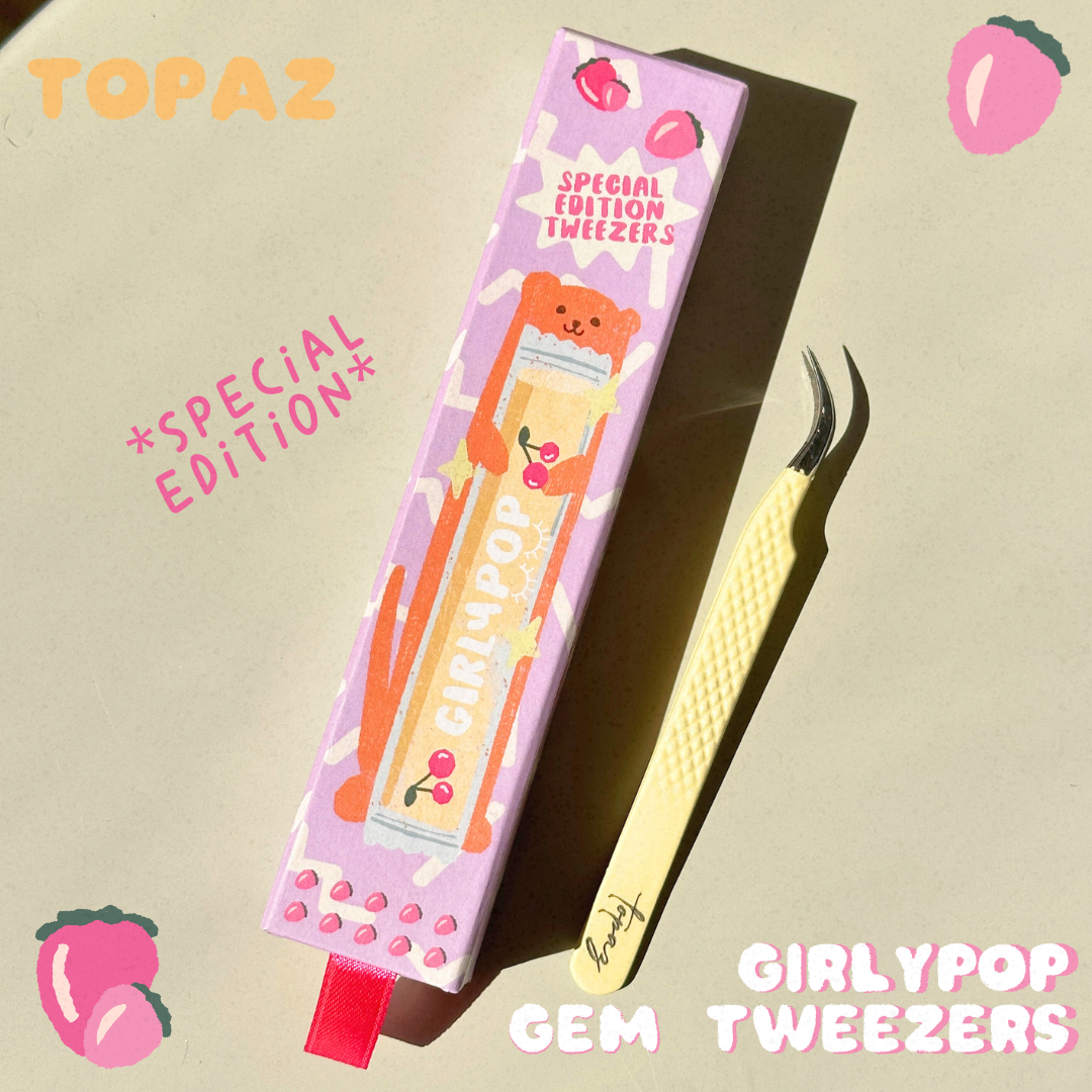 *SPECIAL EDITION* girlypop nano grip gem tweezers