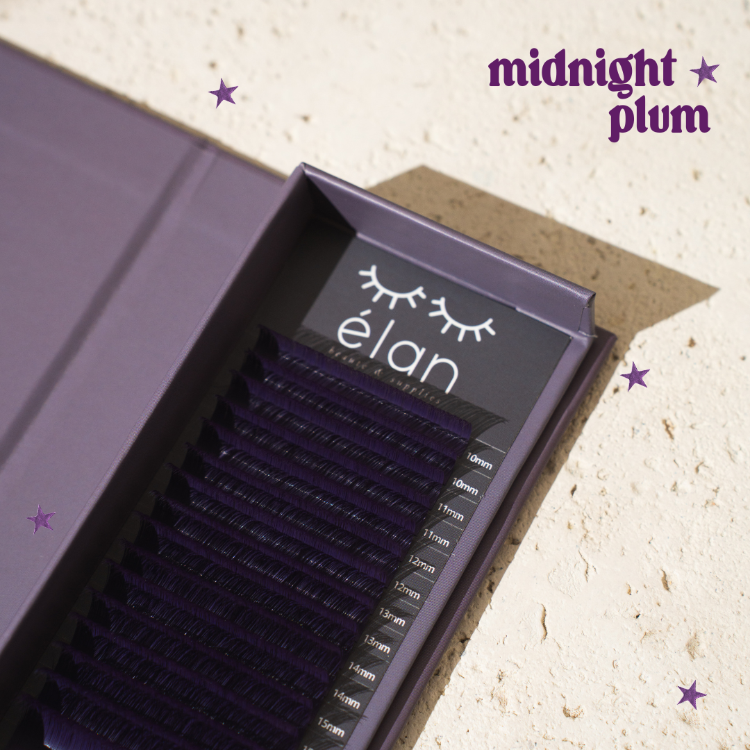 midnight matte cashmere color lashes