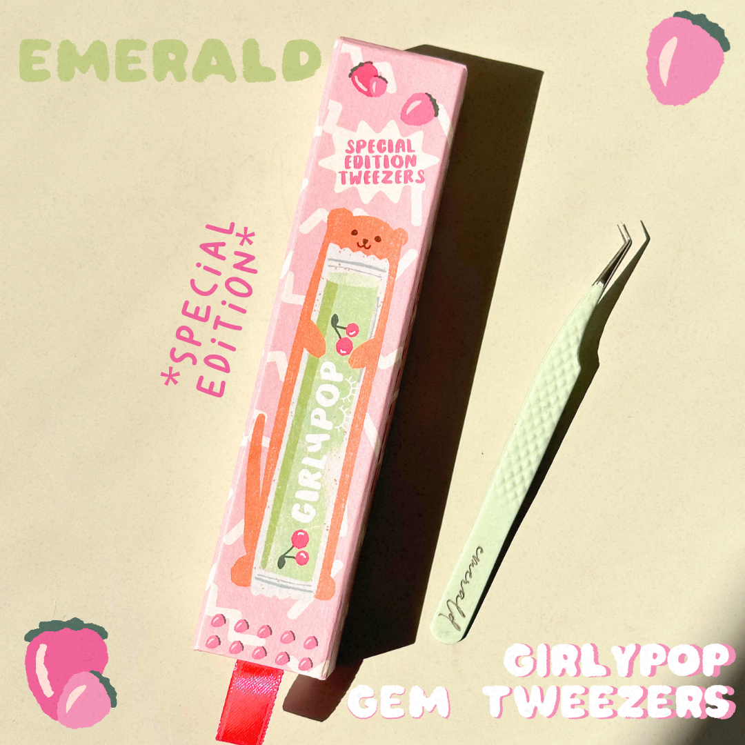 *SPECIAL EDITION* girlypop nano grip gem tweezers