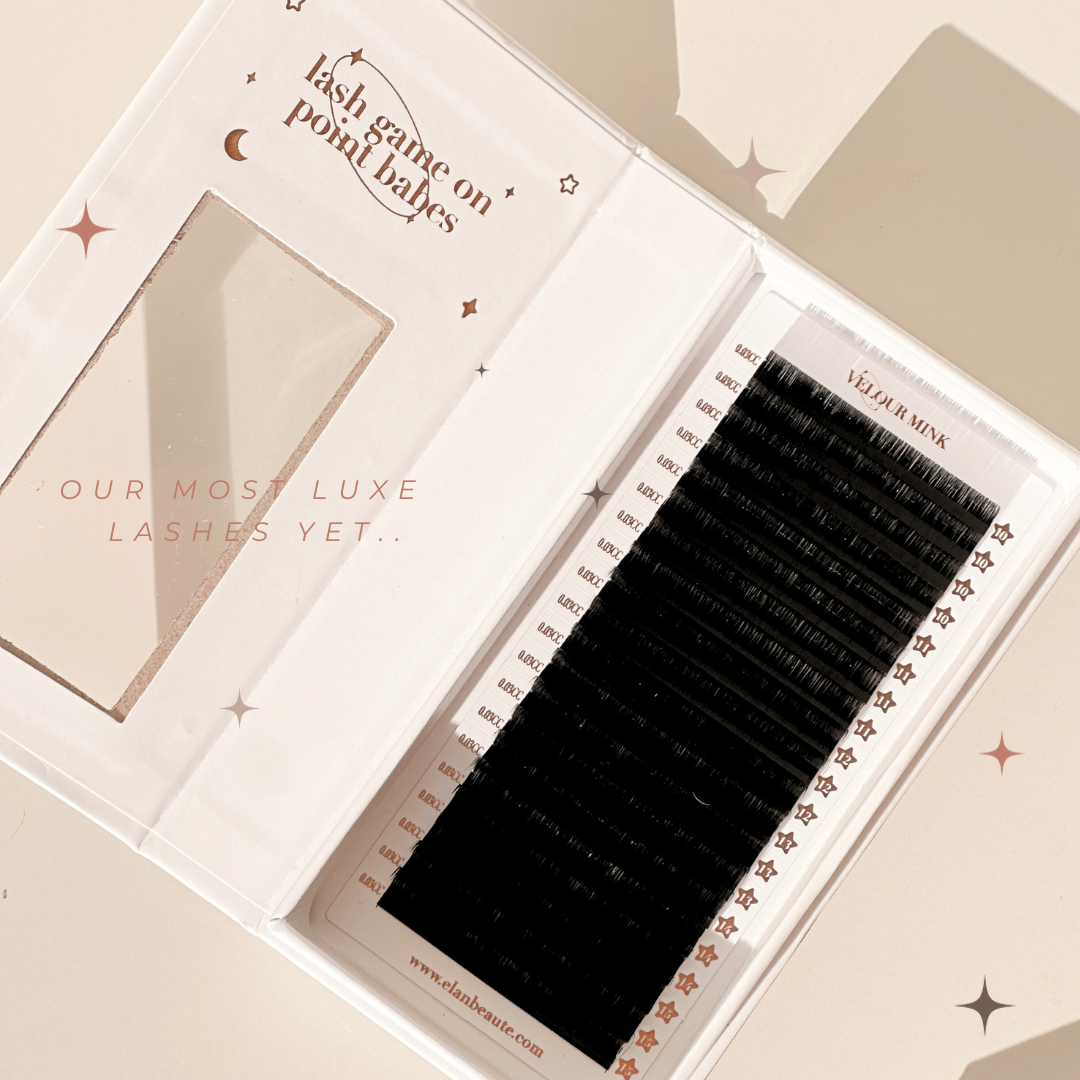 VELOUR MINK lash trays (MATTE & BOLD)