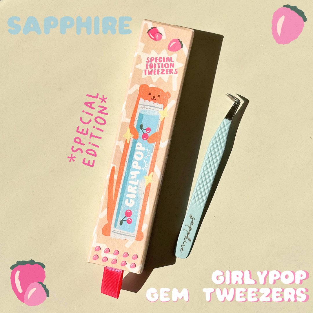 *SPECIAL EDITION* girlypop nano grip gem tweezers