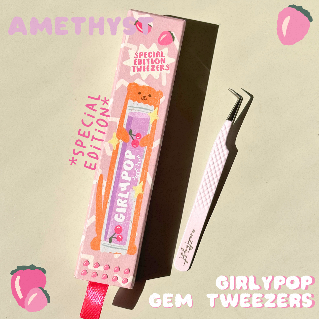 *SPECIAL EDITION* girlypop nano grip gem tweezers