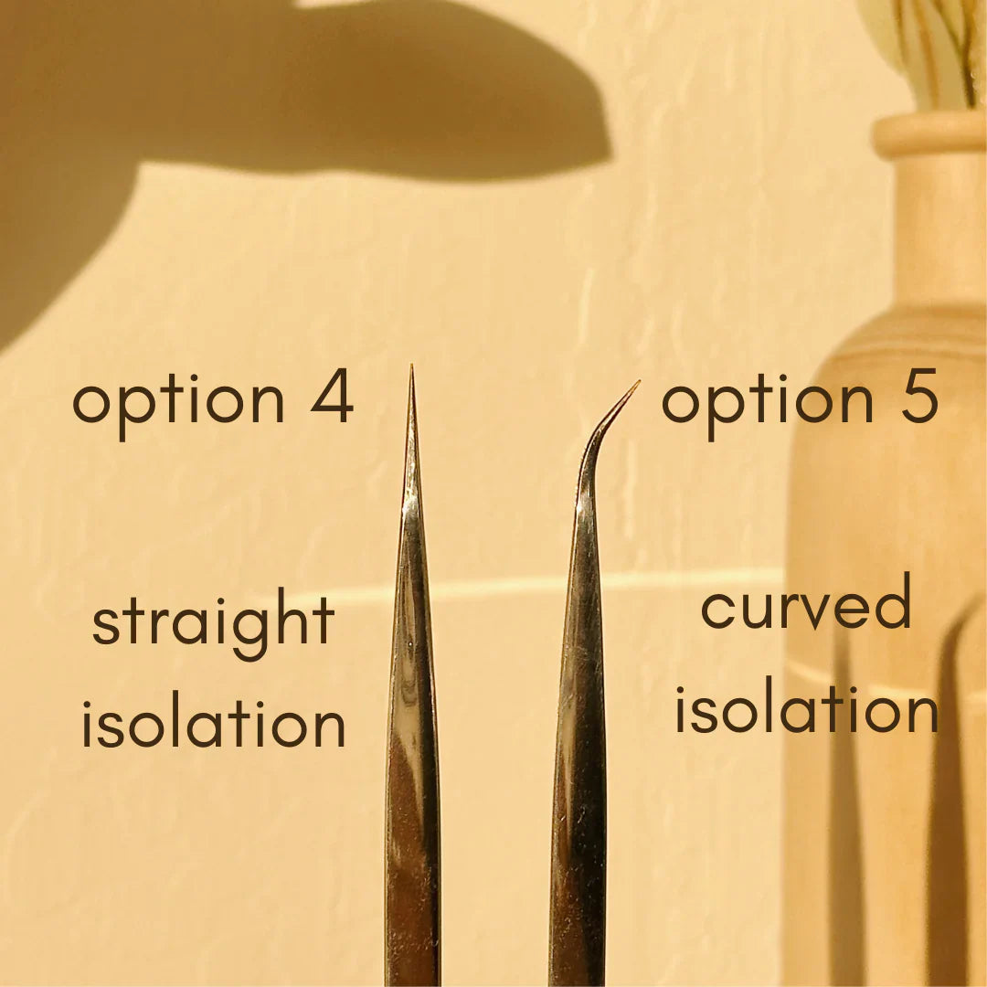 PRIVATE LABEL lash tweezers (BULK)