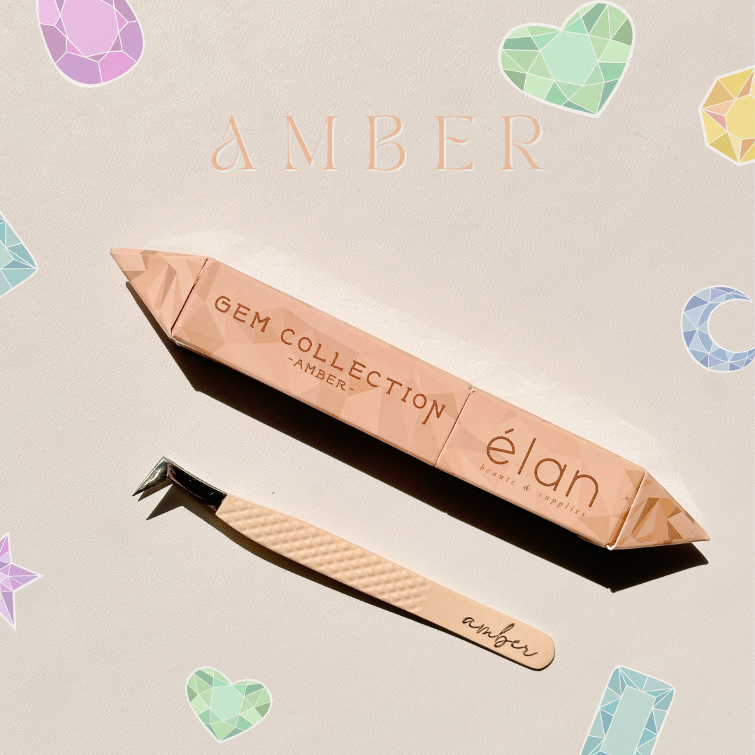the GEM collection NANO GRIP tweezers