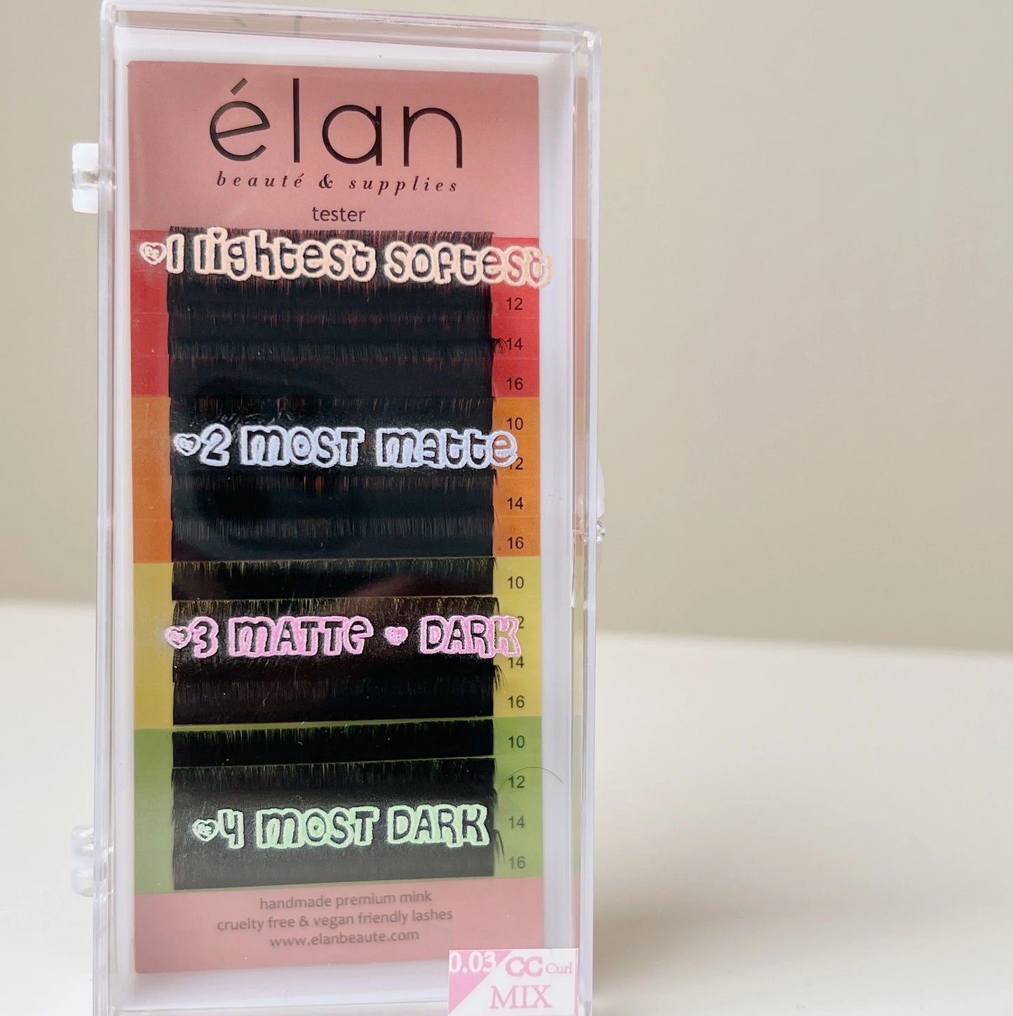 PRIVATE LABEL LASH EXTENSION TRAY