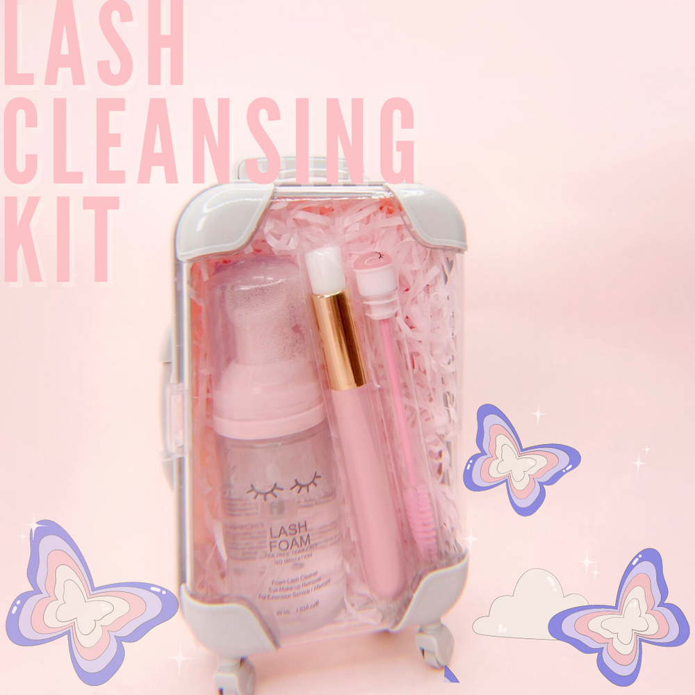 lash cleansing kit (suitcase)
