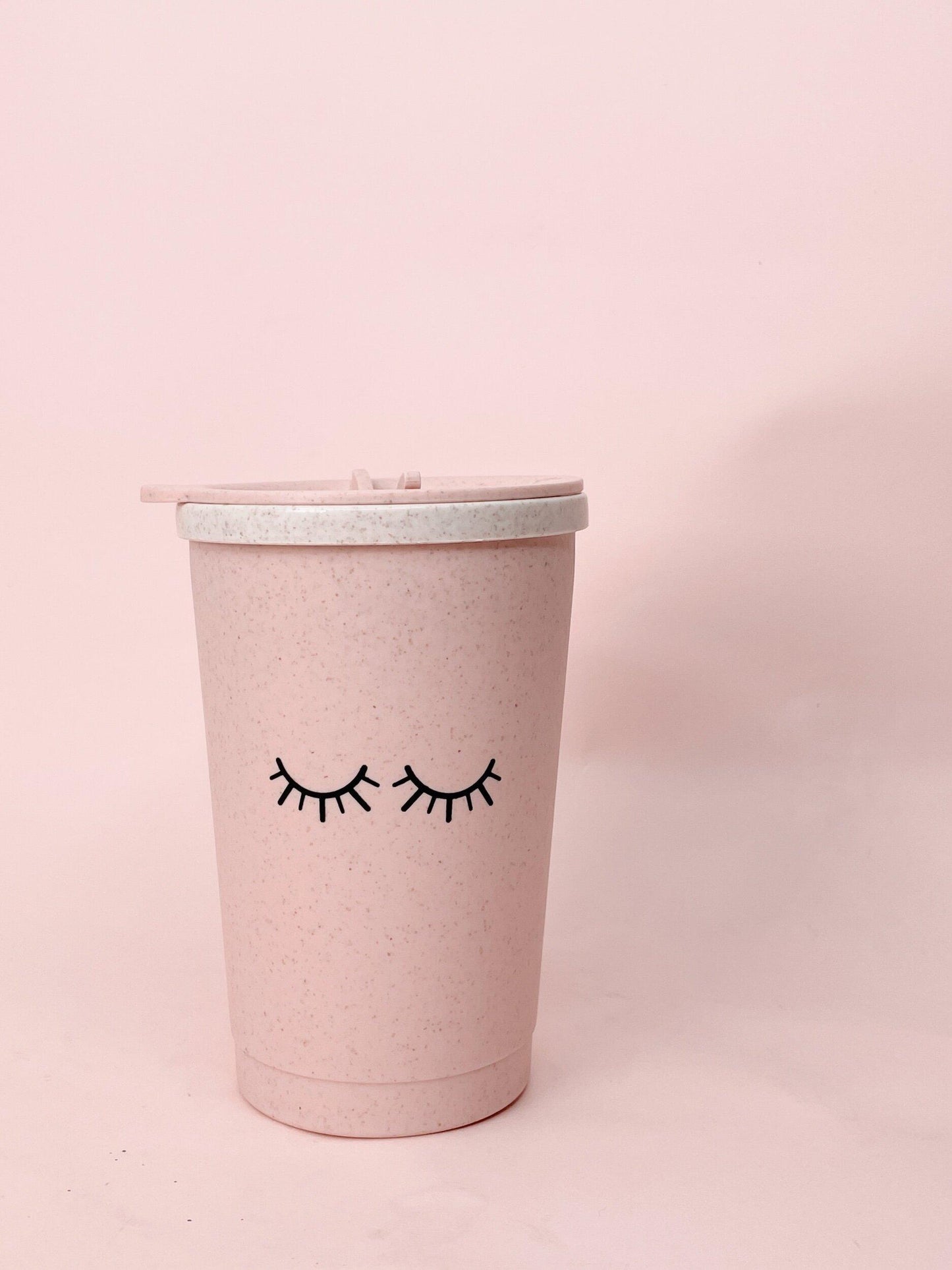 baby pink lash TUMBLER