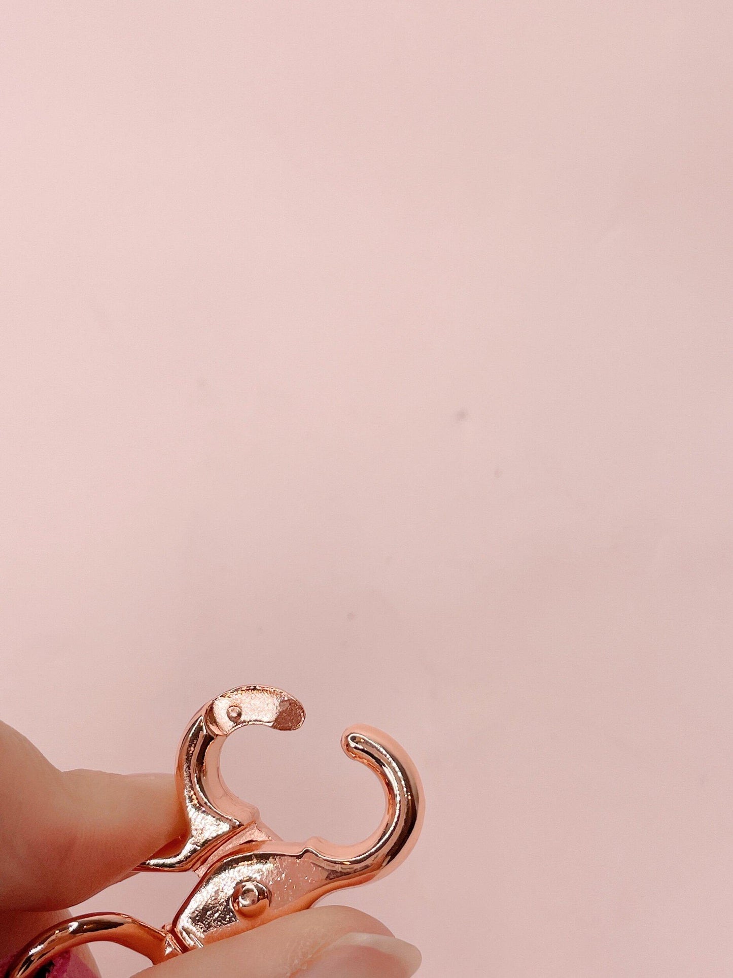 baby pink lash car keychain