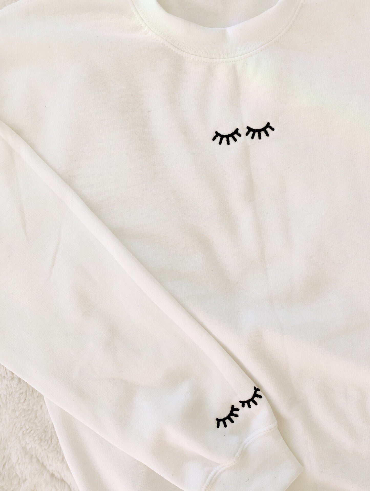 LASH embroidered crewneck