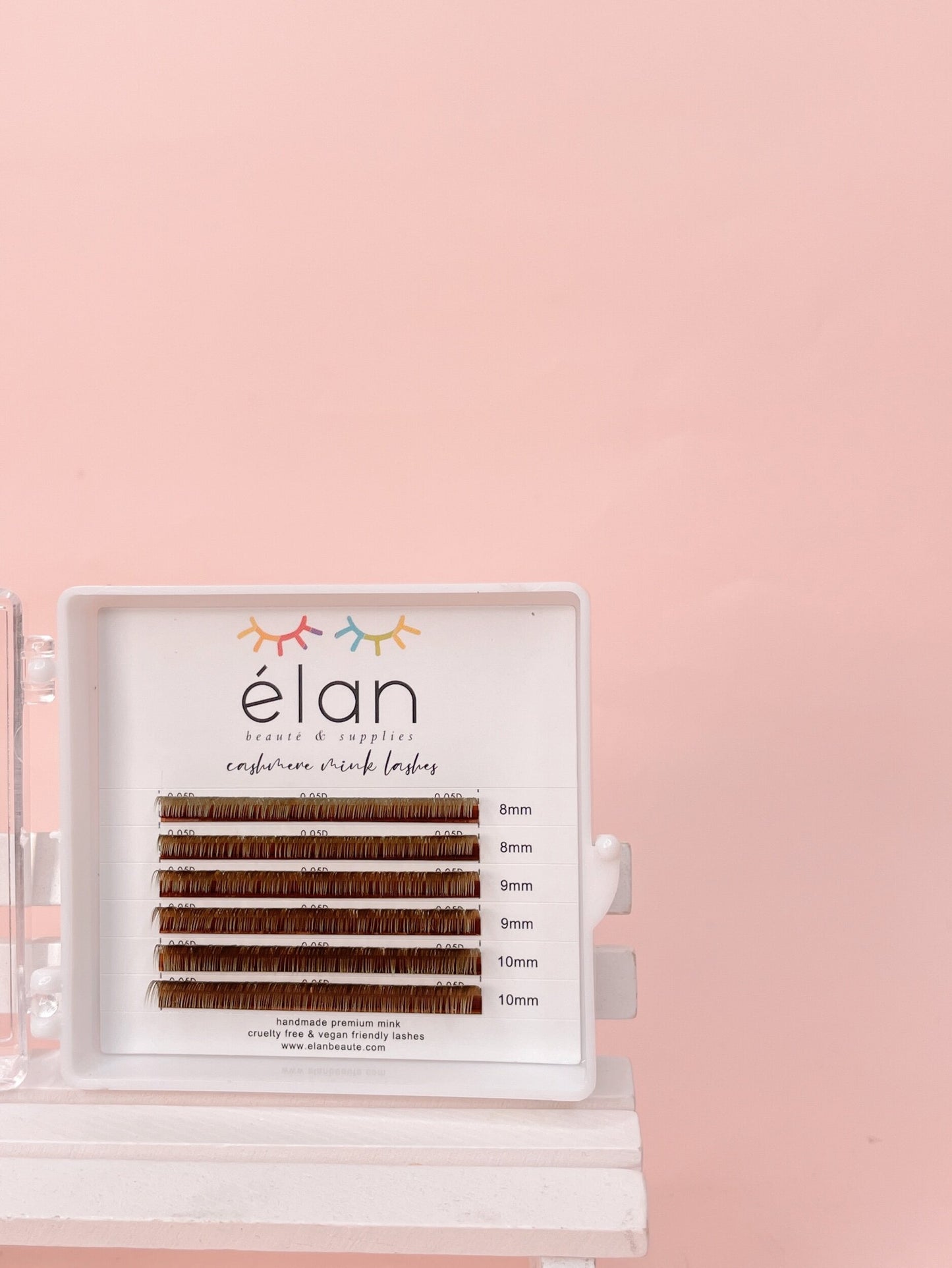 MINI BROWN SHORT LENGTHS cashmere mink lashes
