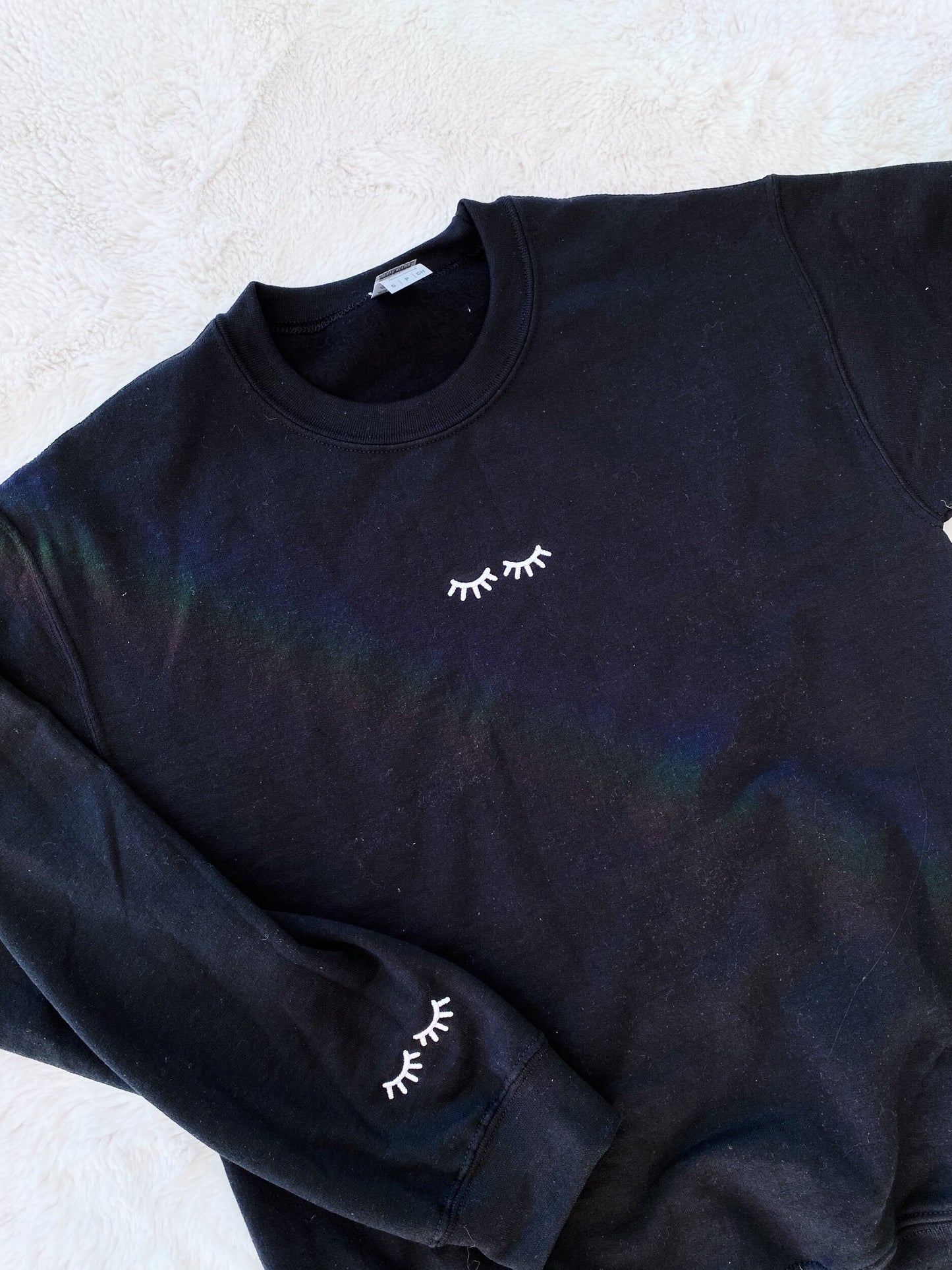 LASH embroidered crewneck