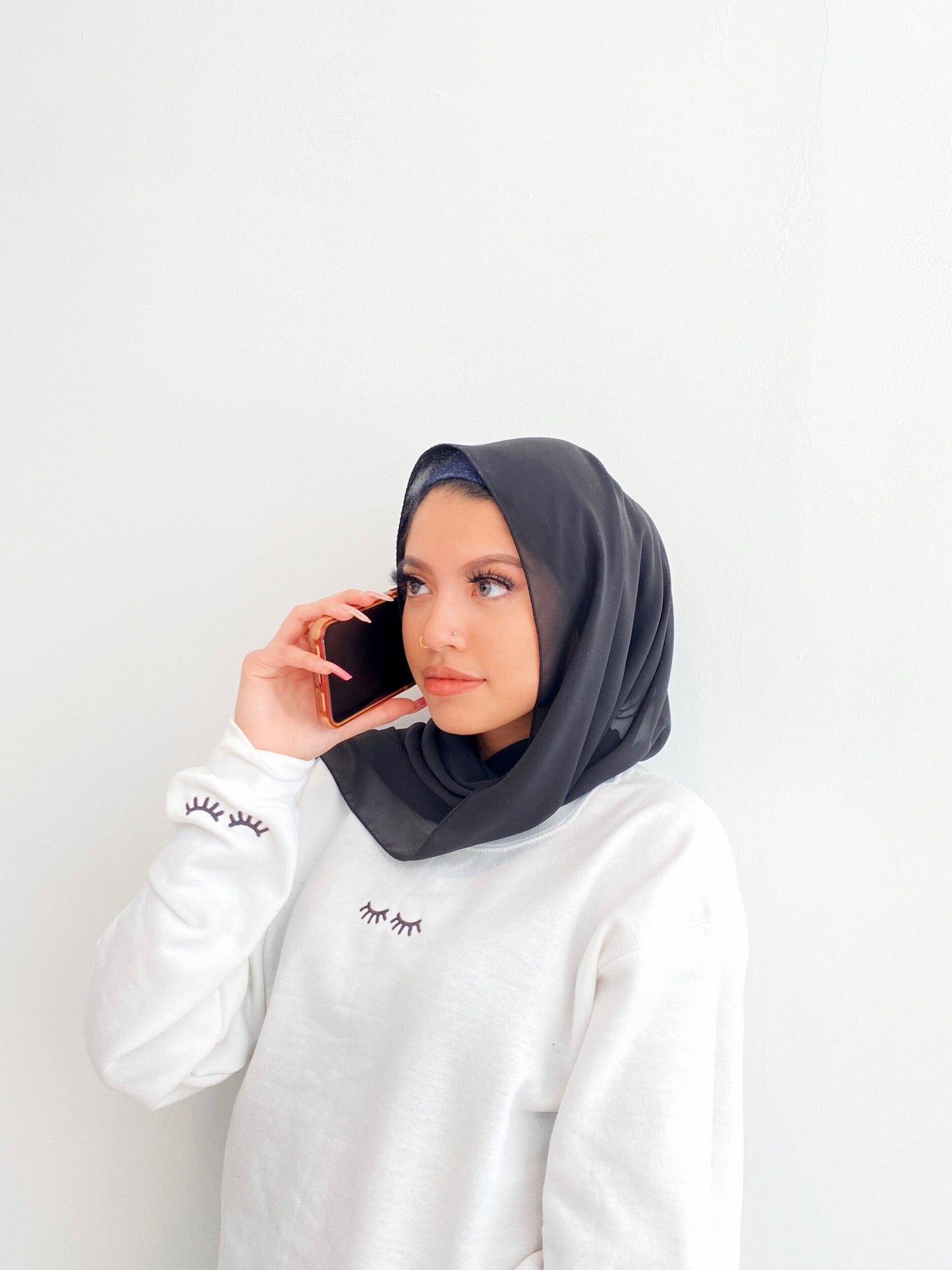 LASH embroidered crewneck