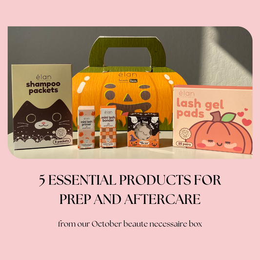 5 ESSENTIAL PRODUCTS FOR PREP & AFTERCARE