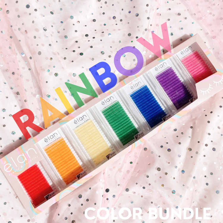 color lashes bundle