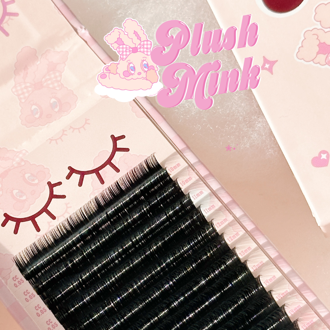 PLUSH MINK lash trays (PLUSH +FLUFF)